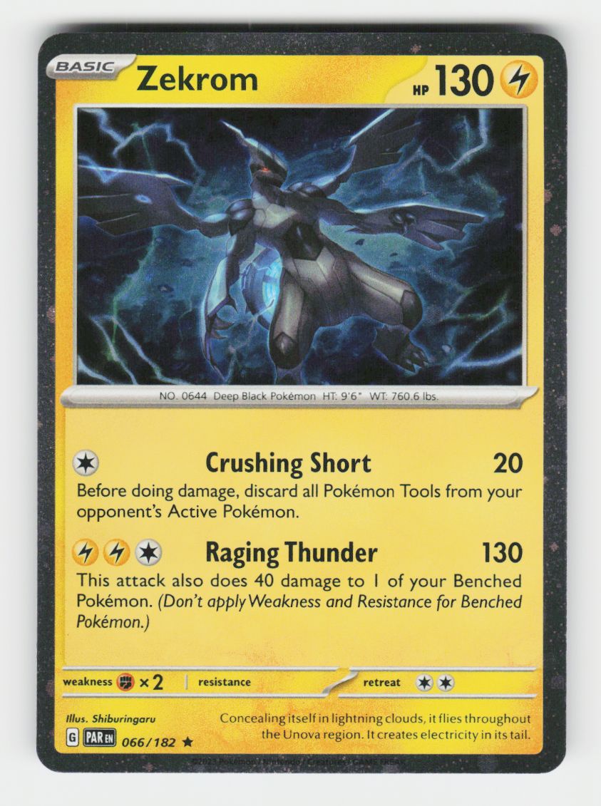 Zekrom - 066/182 (Cosmos Holo) - 066/182 - B