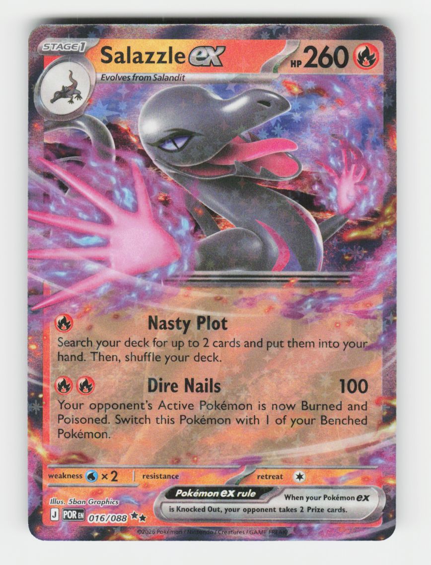 Salazzle ex - 016/088 - E