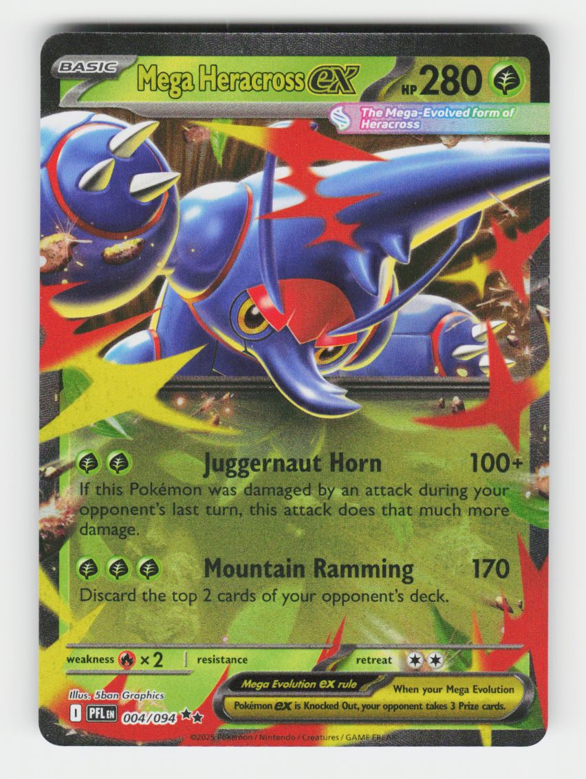 Mega Heracross ex - 004/094 - D