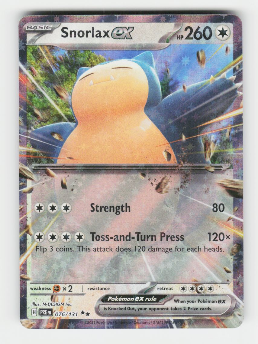 Snorlax ex - 076/131