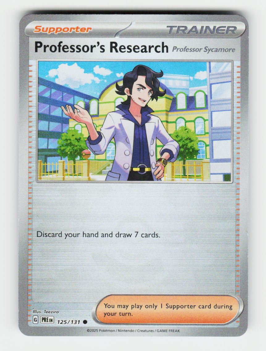 Professor's Research [Professor Sycamore] (Poke Ball Pattern) - 125/131