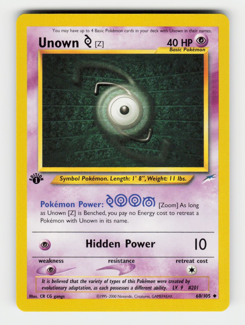 Unown [Z] - 060/105