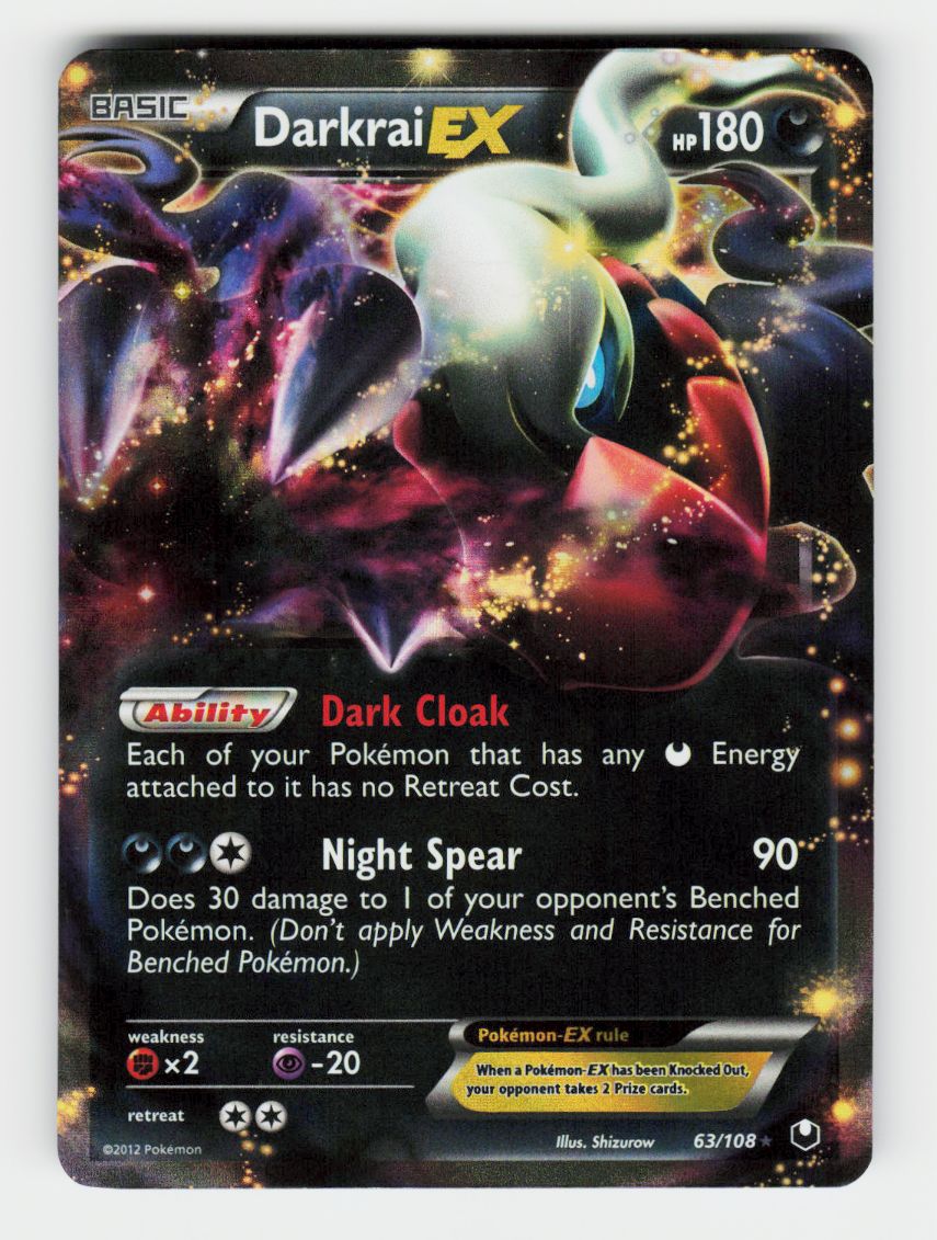 Darkrai EX - 63/108 - Holo