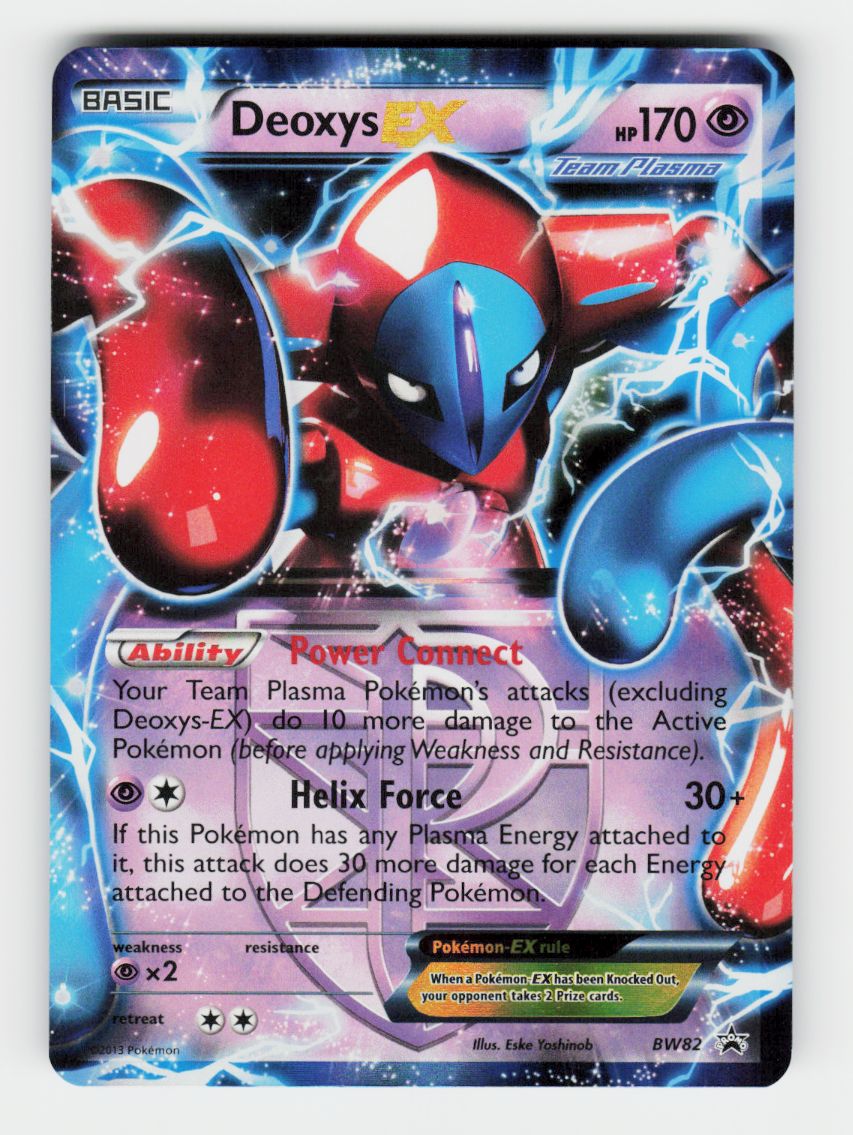 Deoxys EX (Team Plasma) - BW82 - Holo
