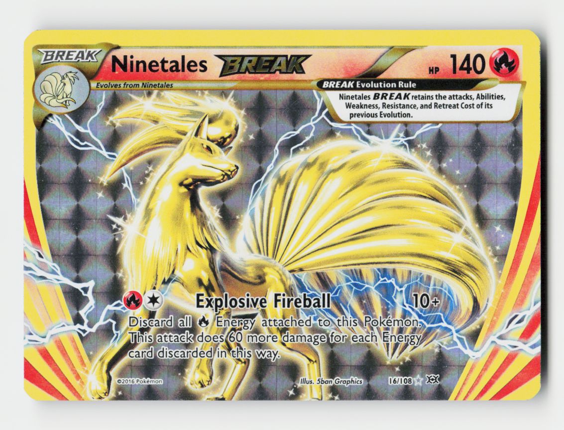 Ninetales BREAK - 16/108 - Holo