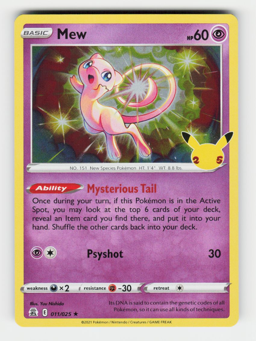 Mew - 011/025 - Holo