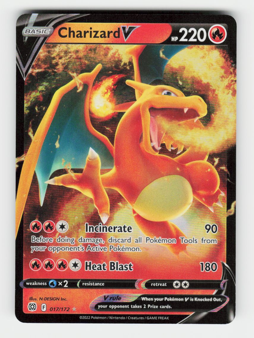 Charizard V - 017/172 - Holo