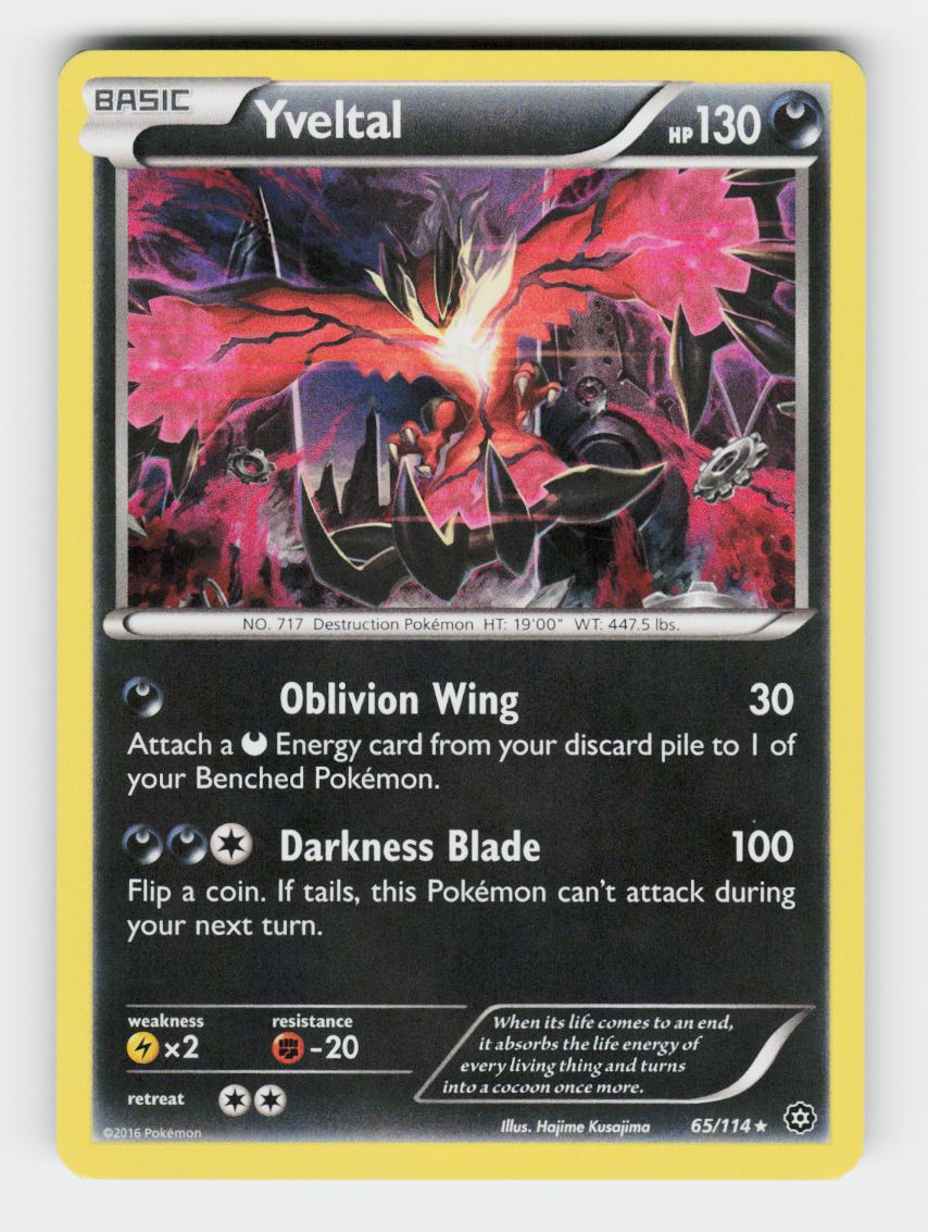 Yveltal - 65/114 - Holo