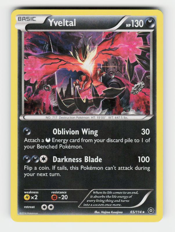 Yveltal - 65/114 - Holo