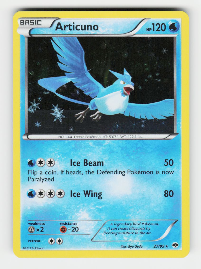 Articuno - 27/99 (Next Destinies) - 027/099 - Holo