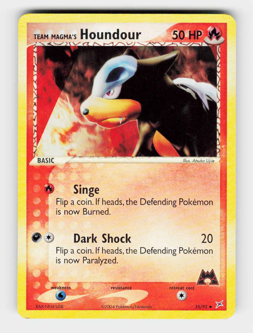 Team Magma's Houndour - 35/95 - RH