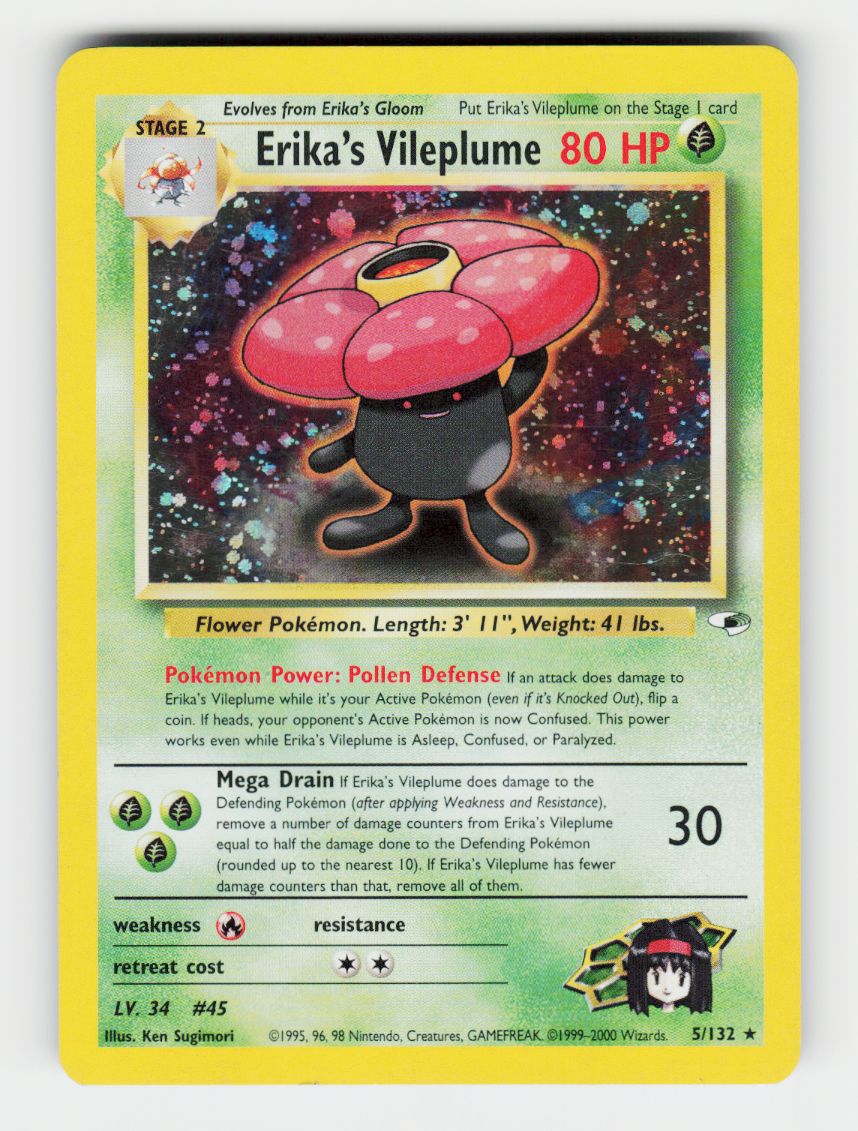 Erika's Vileplume - 005/132 - Holo