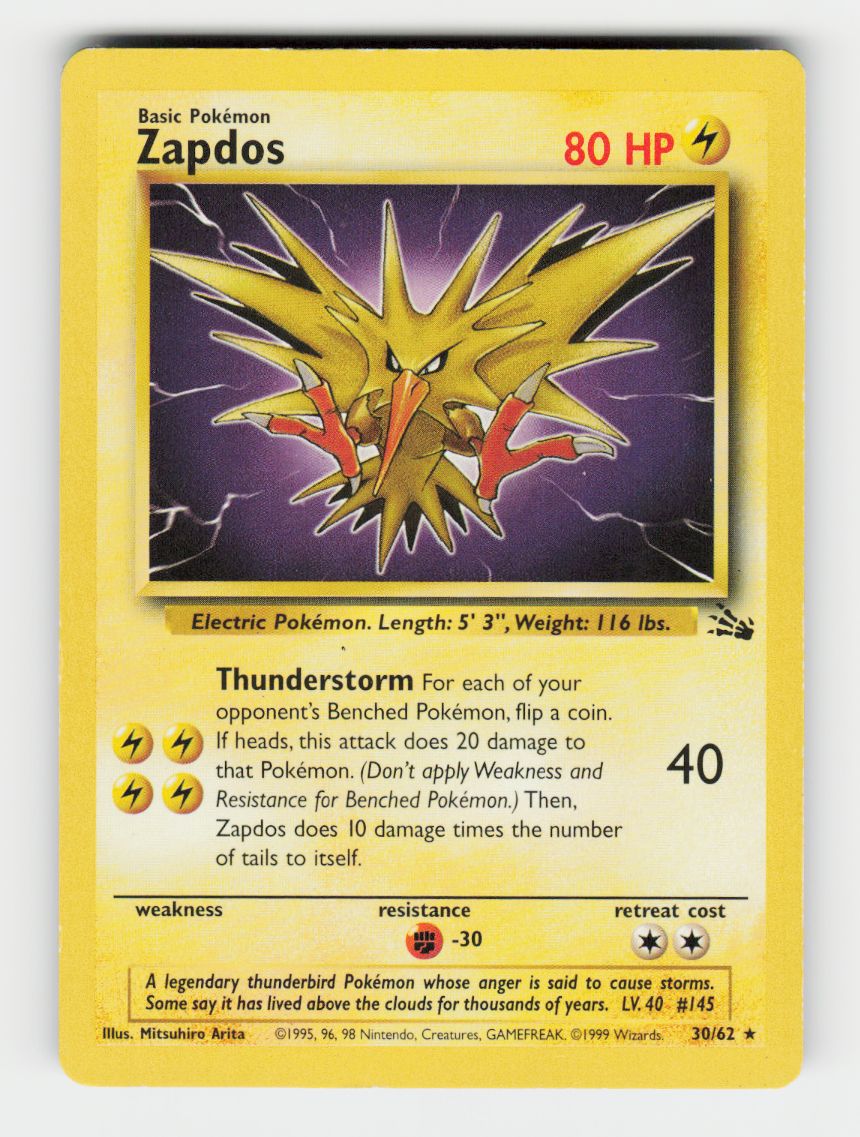 Zapdos (30) - 30/62 - Normal - A