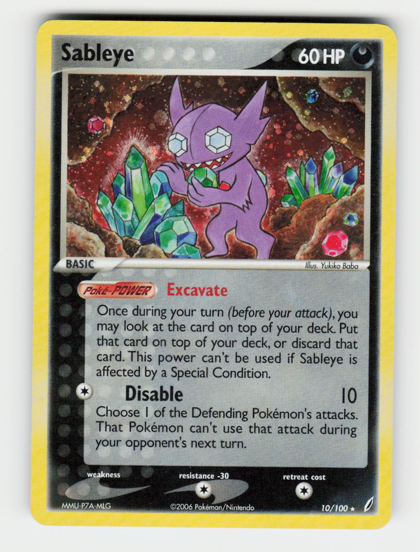 Sableye - 10/100 - Holo