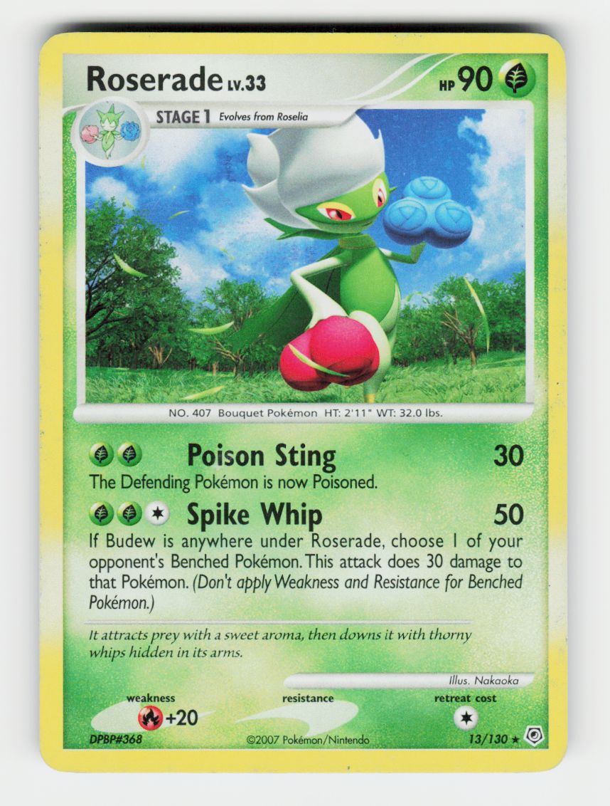 Roserade - 13/130 - Holo