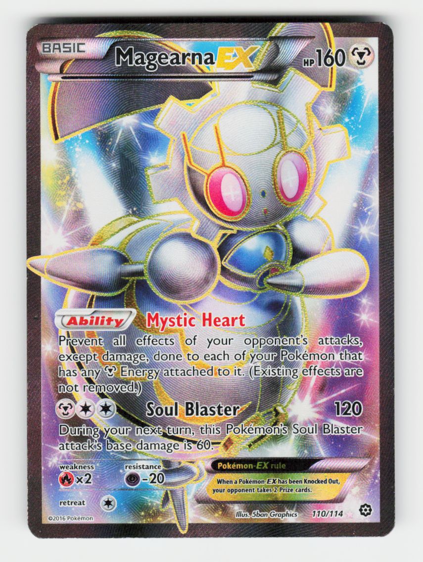 Magearna EX (Full Art) - 110/114 - Holo