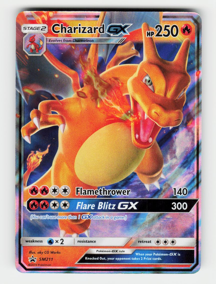Charizard GX - SM211 - Holo