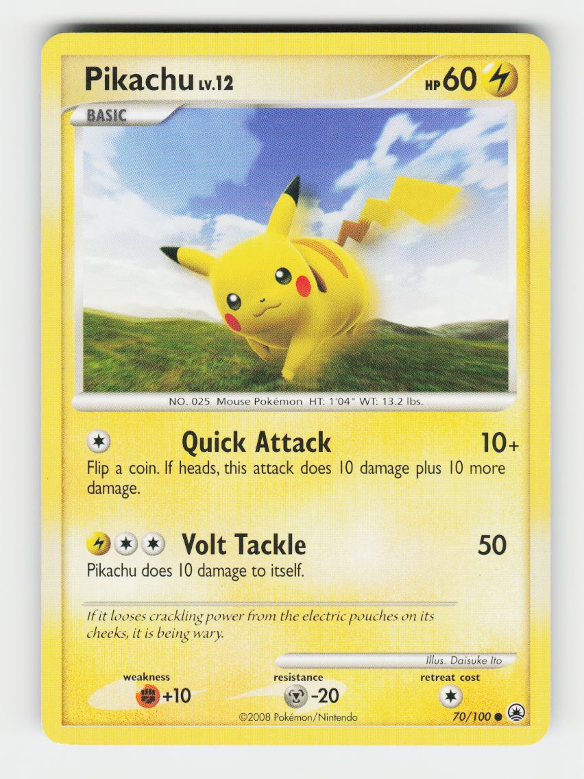 Pikachu - 70/100 - Normal