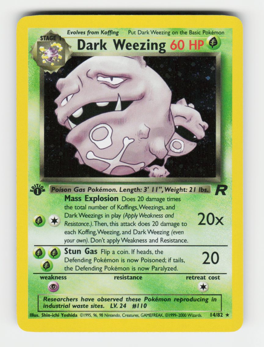 Dark Weezing (14) - 14/82 - Holo