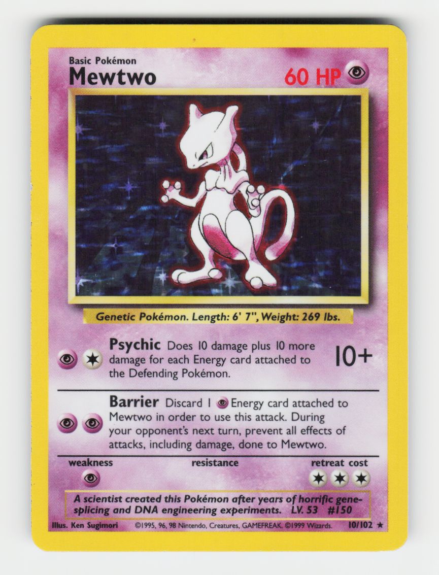 Mewtwo - 010/102 - Holo