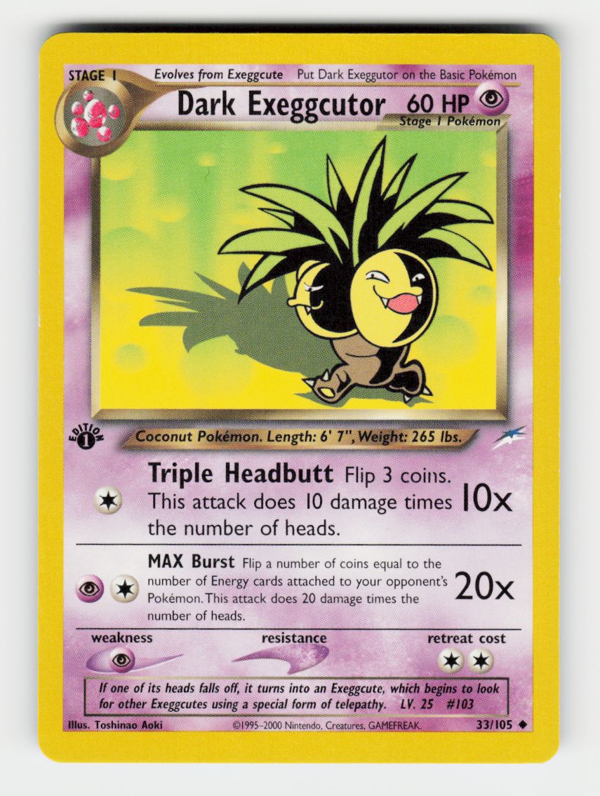 Dark Exeggcutor - 033/105