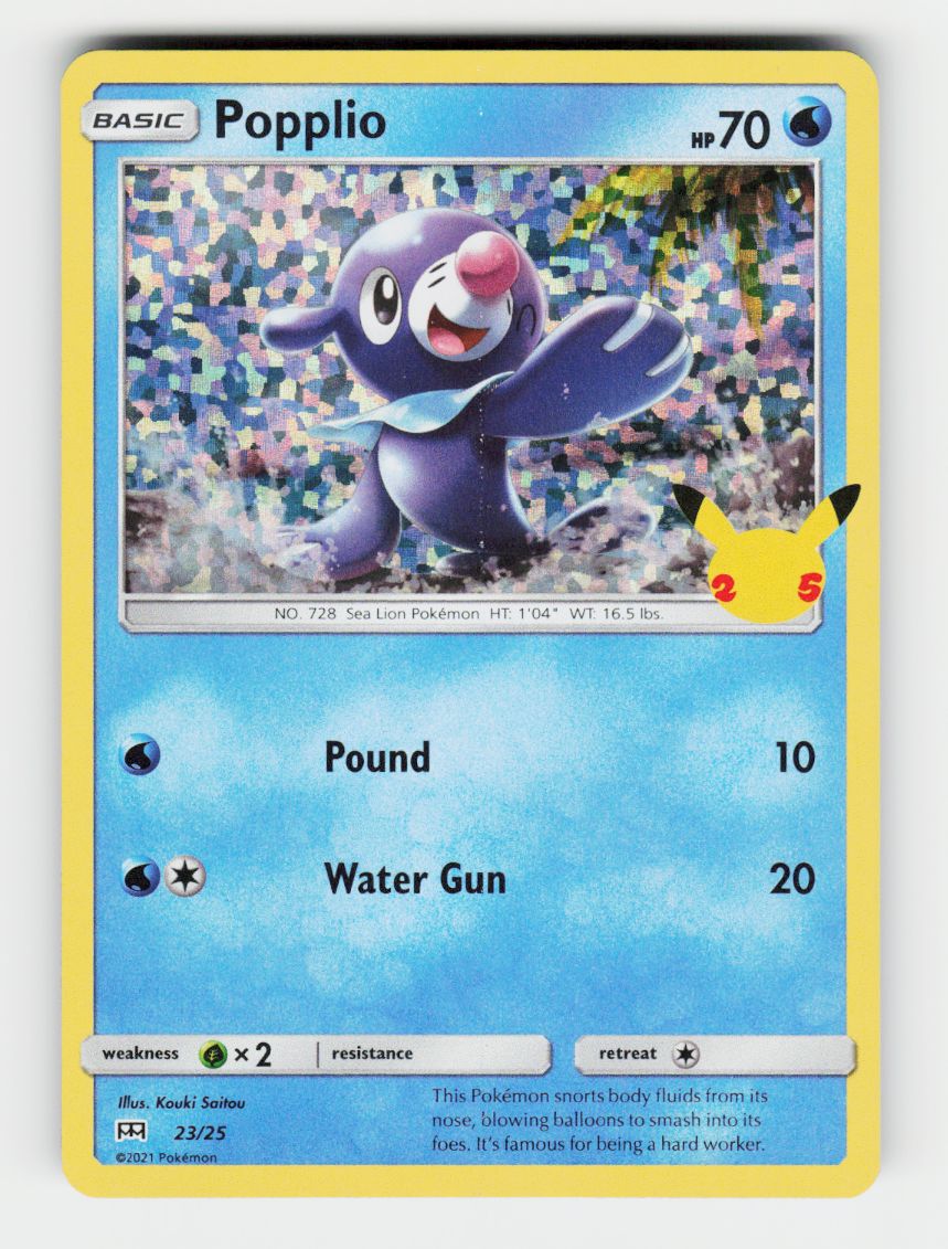 Popplio - 4/12 - 004/012 - Holo