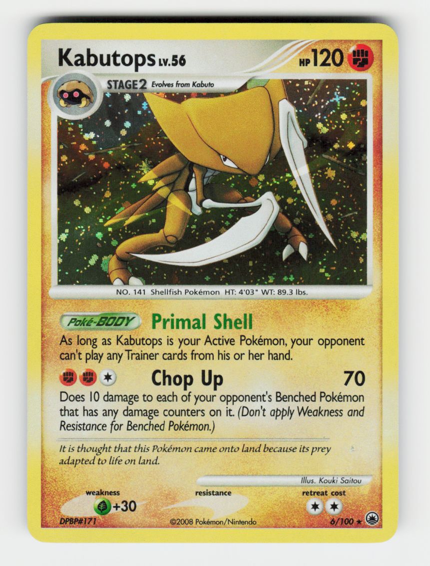 Kabutops - 6/100 - Holo