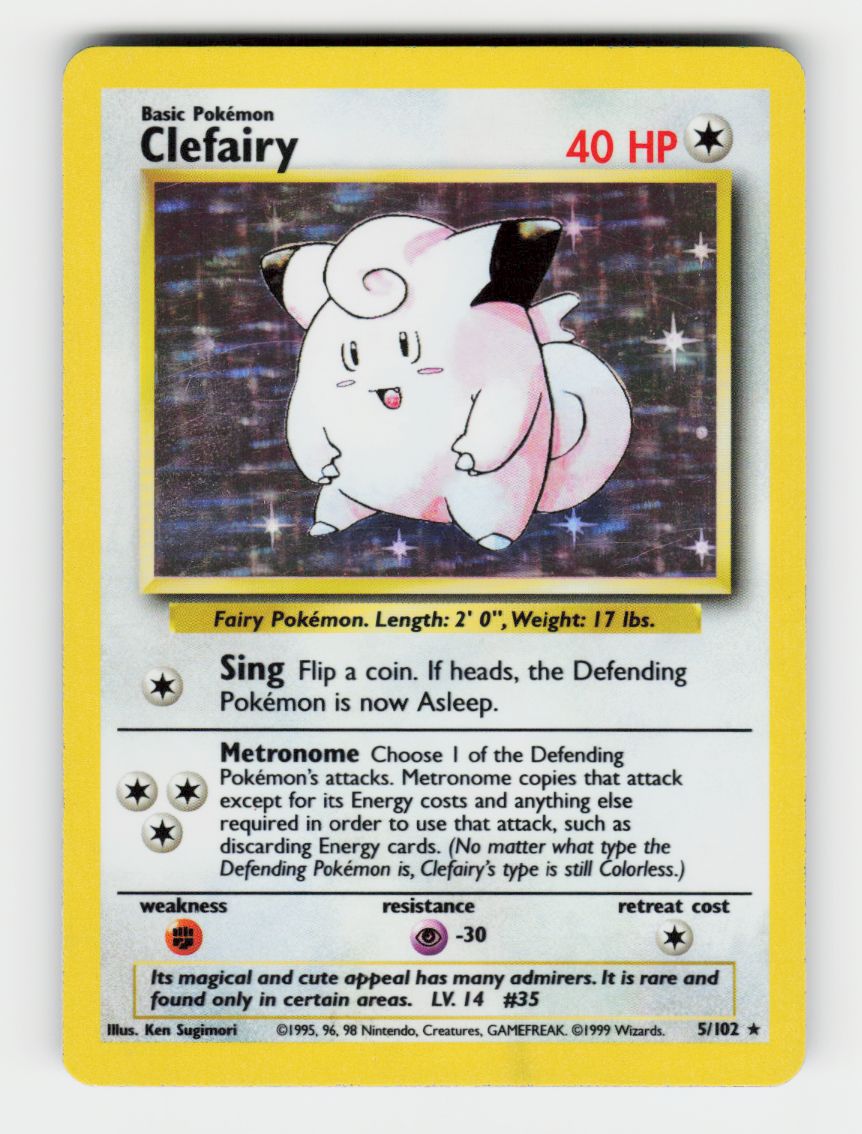 Clefairy - 005/102 - Holo