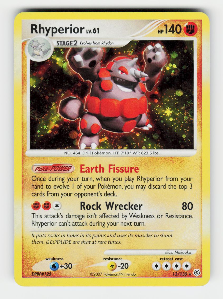 Rhyperior - 12/130 - Holo