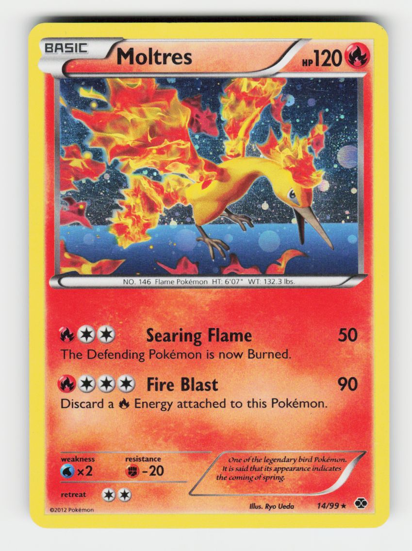 Moltres - 14/99 (Next Destinies) - 014/099 - Holo