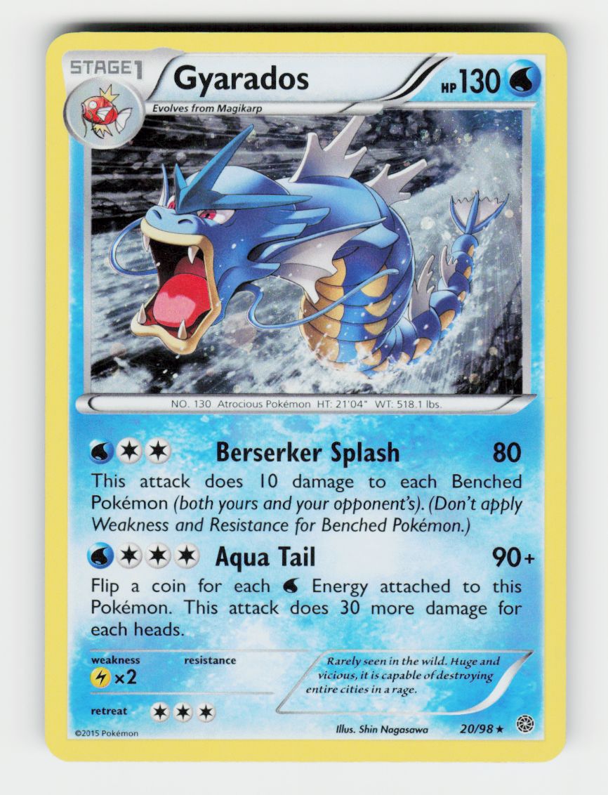 Gyarados - 20/98 (Cosmos Holo) - 020/098 - Holo
