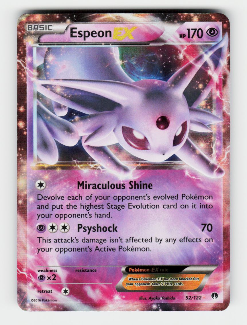 Espeon EX - 52/122 - Holo