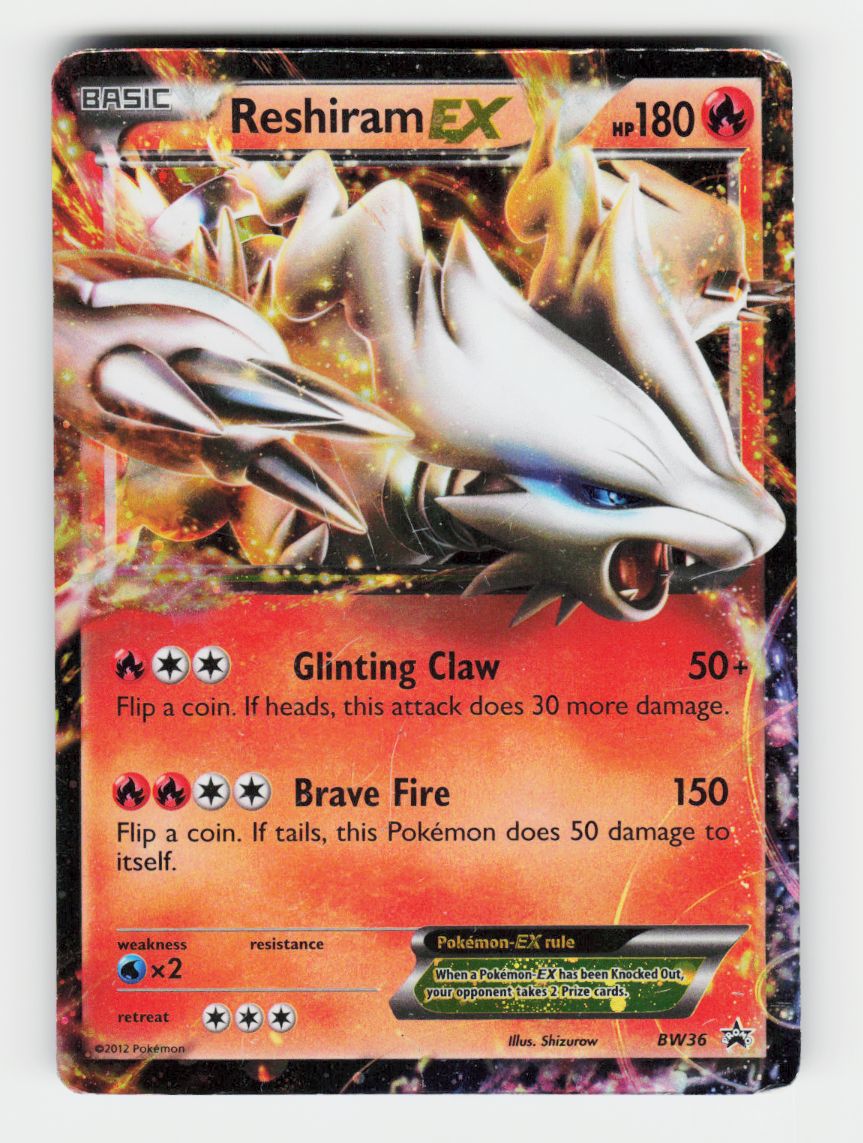 Reshiram EX - BW36 - Holo