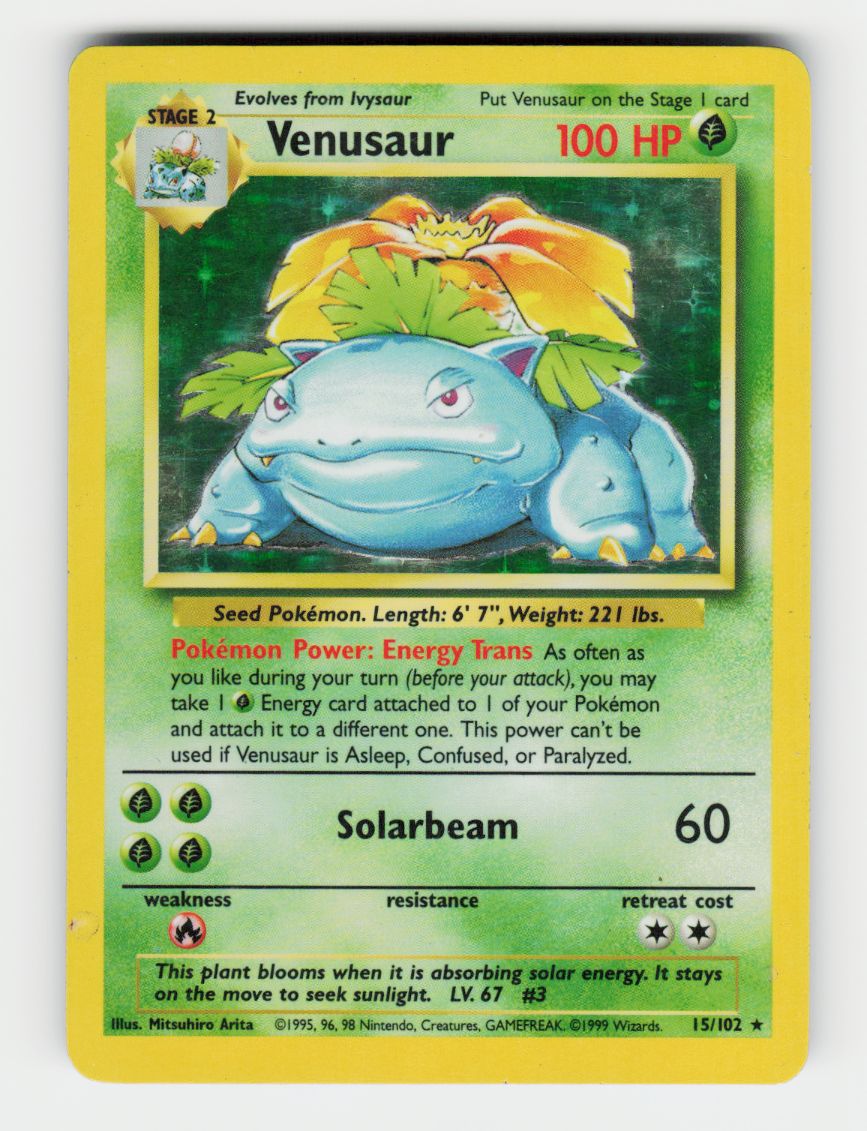 Venusaur - 015/102 - Holo