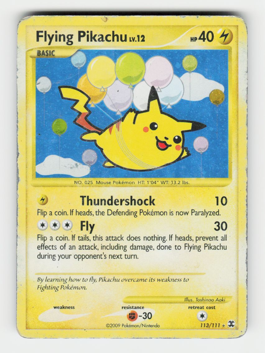 Flying Pikachu - 113/111 - Holo