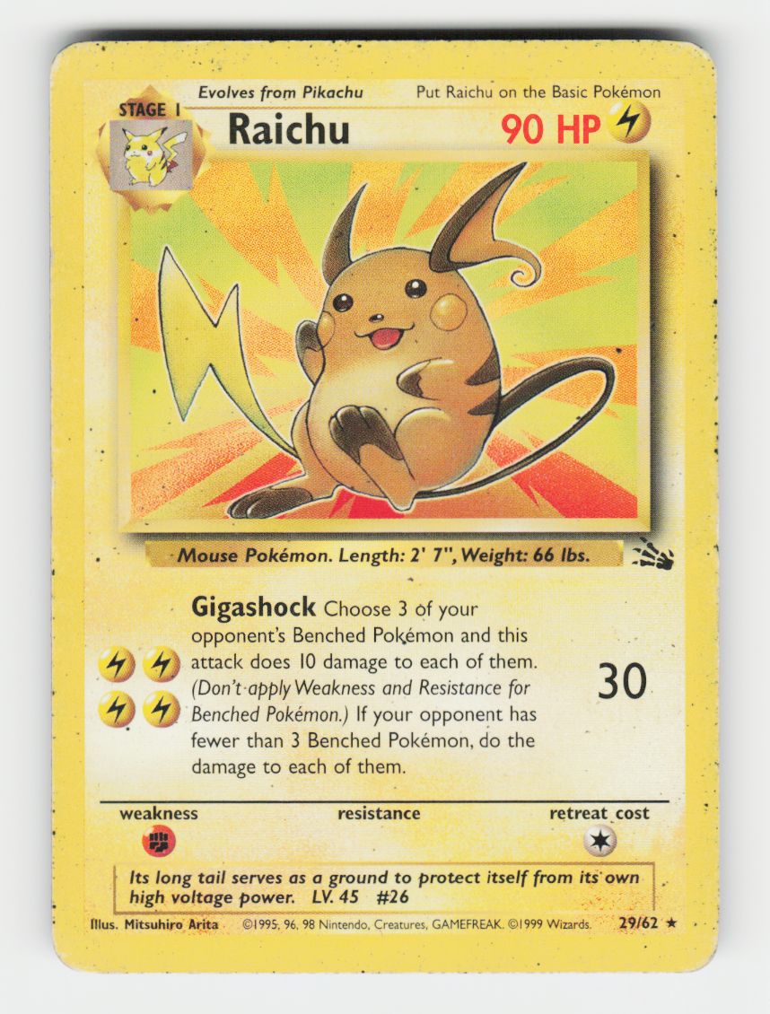 Raichu (29) - 29/62 - Normal