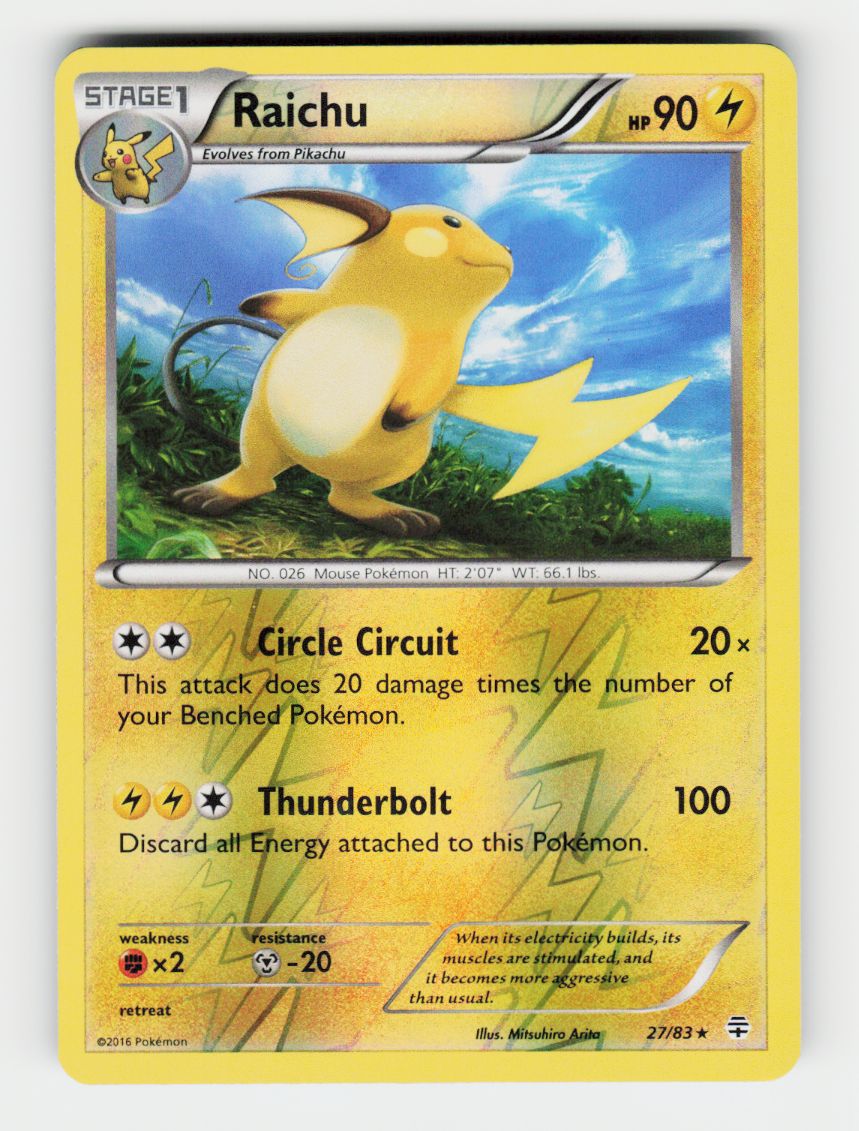 Raichu - 27/83 - RH