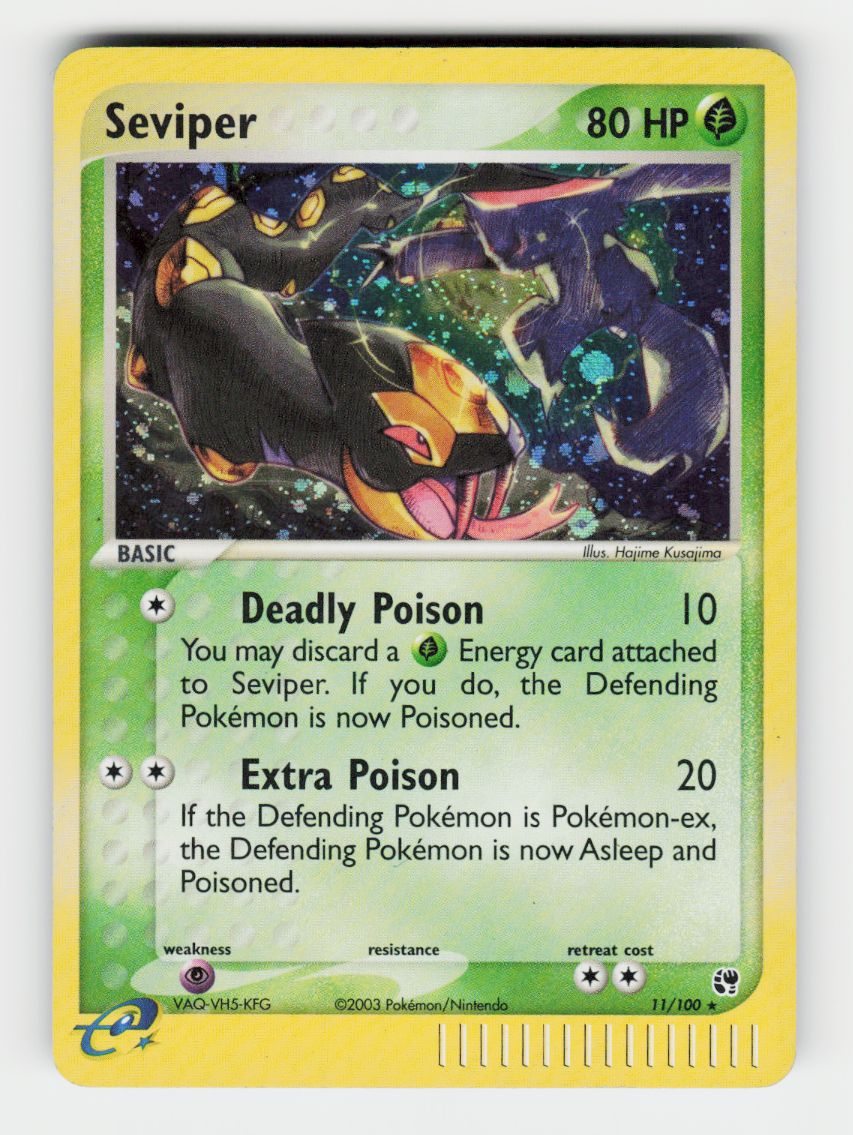 Seviper - 11/100 - Holo