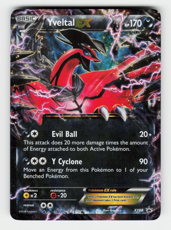 Yveltal EX - XY08 - Holo