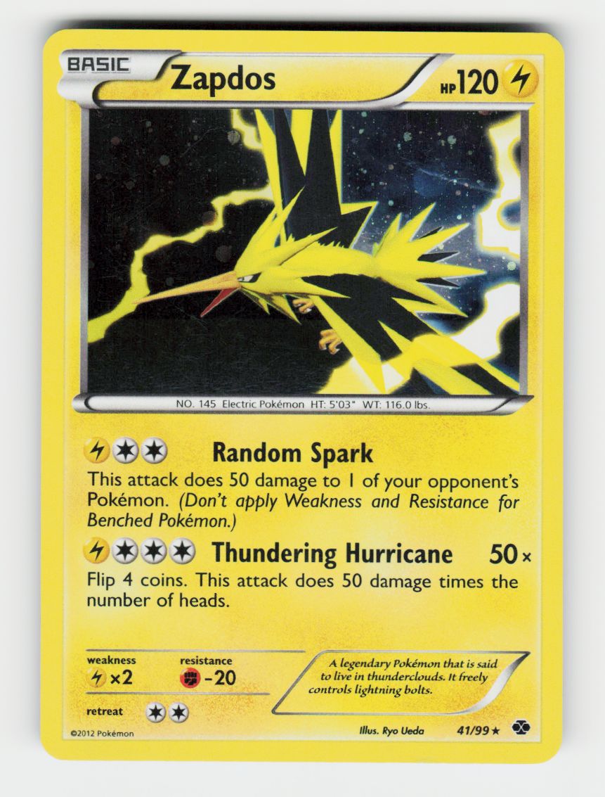 Zapdos - 41/99 (Next Destinies) - 041/099 - Holo
