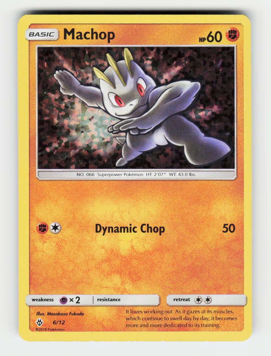 Machop - 6/12 - 006/012 - Holo