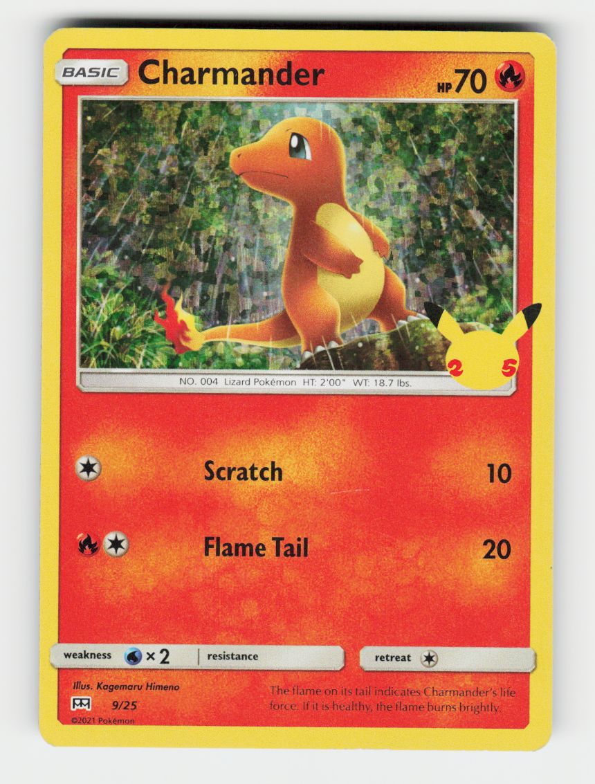 Charmander - 9/25 - 009/025 - Holo