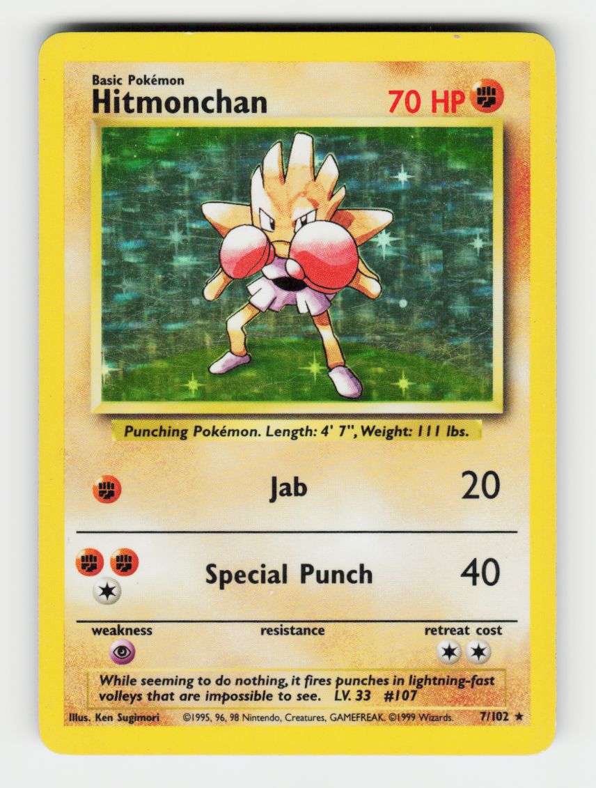 Hitmonchan - 007/102 - Holo