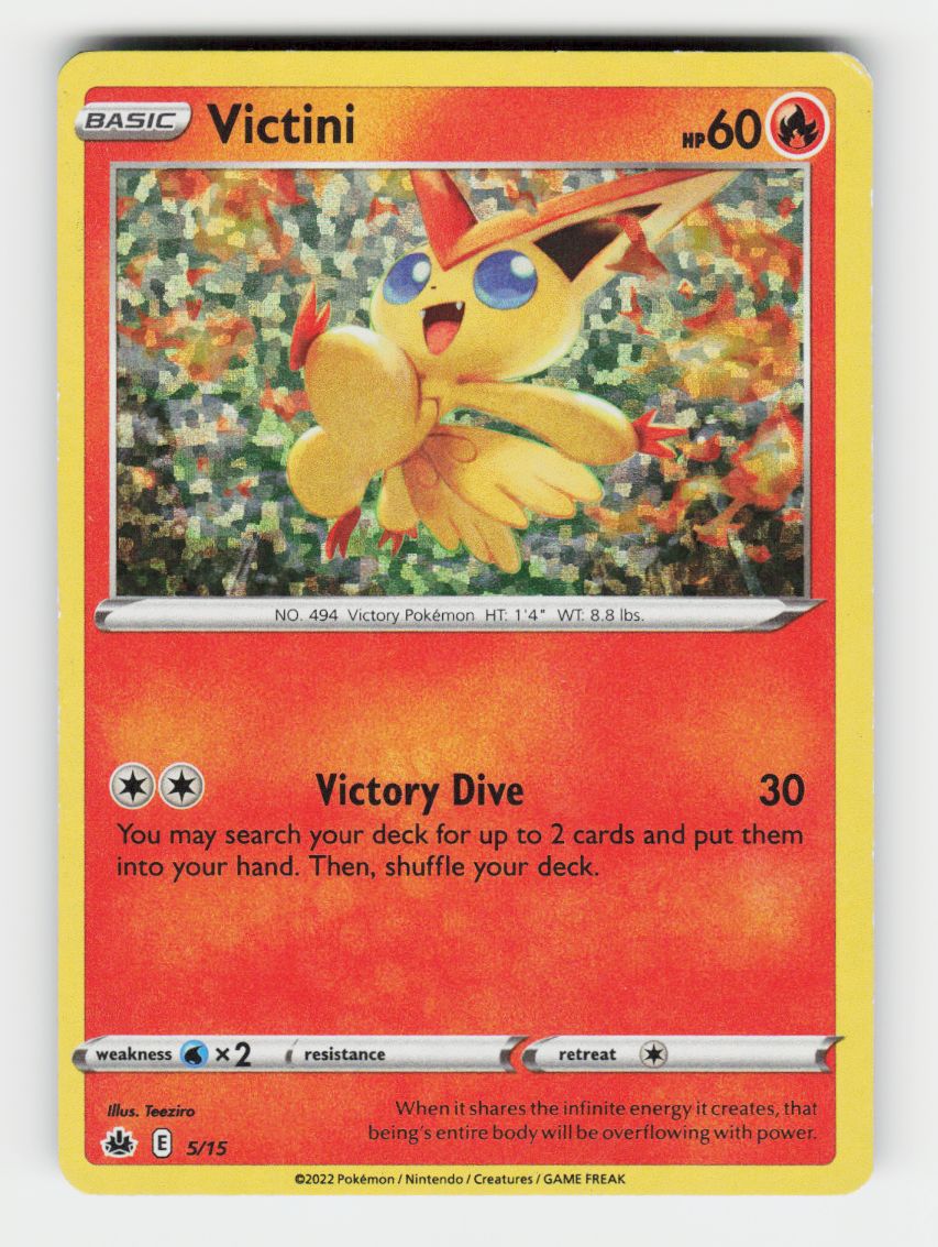 Victini - 5/15 - 005/015 - Holo