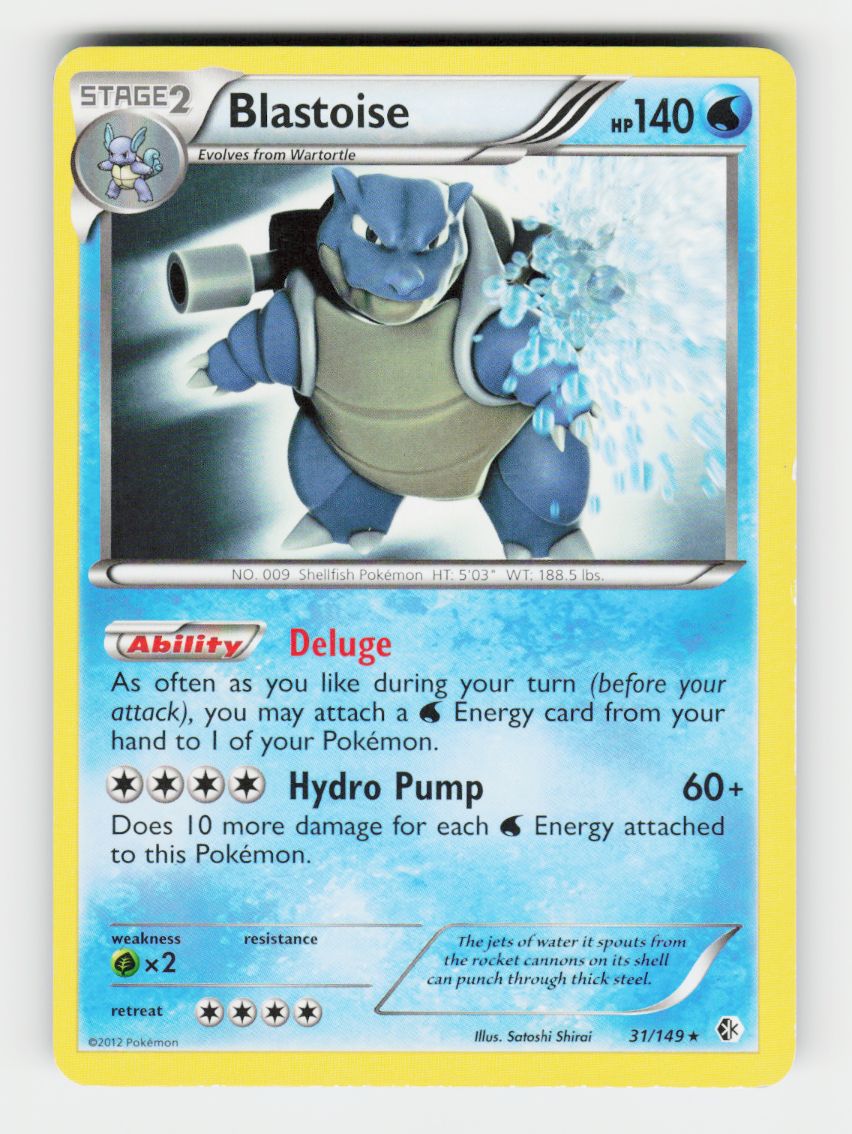 Blastoise - 31/149 (Non-Holo) - 031/149 - Normal