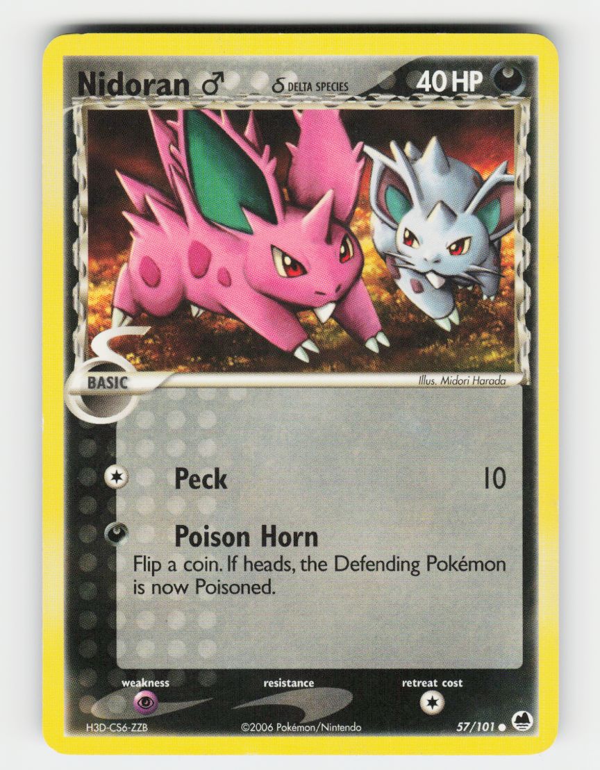 Nidoran M (Delta Species) - 57/101 - Normal
