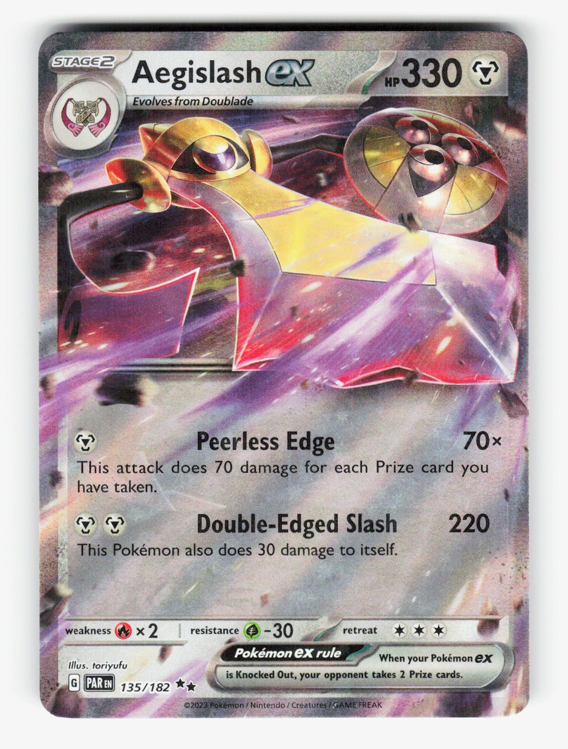 Aegislash ex - 135/182 - B