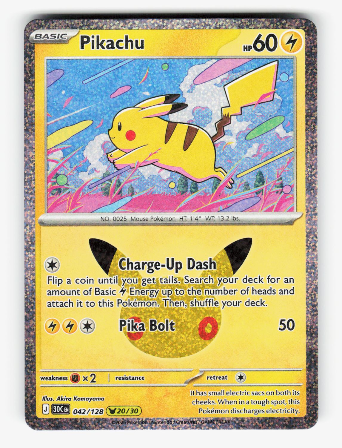 Pikachu - 042/128 - A