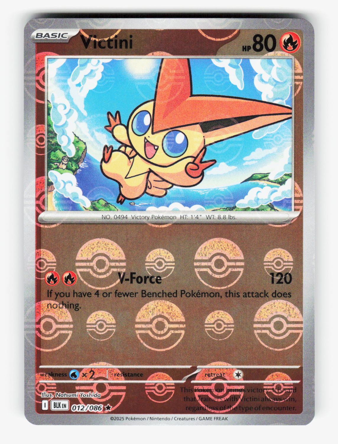 Victini (Poke Ball Pattern) - 012/086