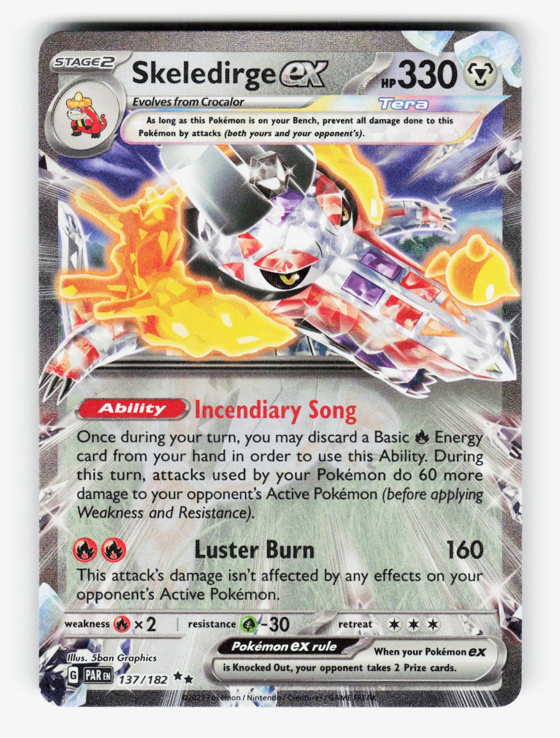 Skeledirge ex - 137/182 - C
